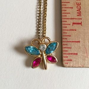 Gold Butterfly Necklace